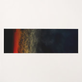 Tapis De Yoga Coucher de soleil avant la tempête (Devant (Horizontal))
