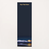 Tapis De Yoga Coucher Du Soleil Sur La Glace (Devant)