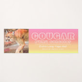 Tapis De Yoga COUGAR [Extra Long Yoga Mat] (Devant (Horizontal))