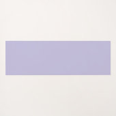 Tapis De Yoga Couleur claire en cuir massif pastel violet (Dos (Horizontal))