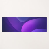 Tapis De Yoga Couleur de dégradé Abstrait (Devant (Horizontal))