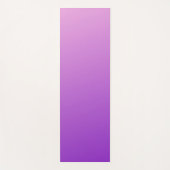 Tapis De Yoga Couleur de dégradé violet (Devant)