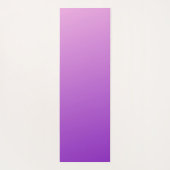 Tapis De Yoga Couleur de dégradé violet (Dos)