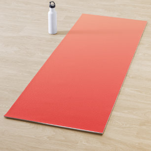 Tapis De Yoga Couleur du dégradé rouge
