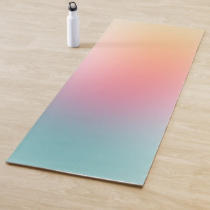 Tapis De Yoga Couleur Modèle rose bleu violet jaune violet roug