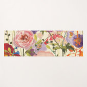 Tapis De Yoga Couleur Printemps (Devant (Horizontal))