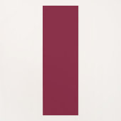 Tapis De Yoga Couleur solide Claret | Classique | Élégant (Devant)