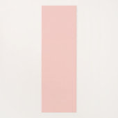 Tapis De Yoga Couleur solide de sel rose (Dos)