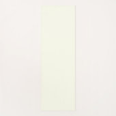 Tapis De Yoga Couleur solide ivoire (Devant)