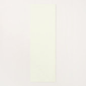 Tapis De Yoga Couleur solide ivoire (Dos)