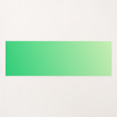 Tapis De Yoga Couleur vert pâle (Devant (Horizontal))