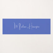 Tapis De Yoga Couleurs avec codes hexadécimaux Concepteur de nom (Dos (Horizontal))