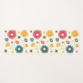 Tapis De Yoga Couleurs du ressort (Devant (Horizontal))