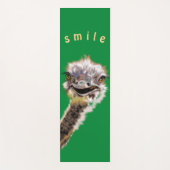 Tapis De Yoga Couleurs Personnalisées Yoga Mat Happy Ostrich - V (Devant)