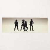 Tapis De Yoga Country Western Fun (Devant (Horizontal))