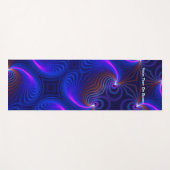 Tapis De Yoga Courbure de l'espace (Devant (Horizontal))