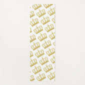 Tapis De Yoga Couronne d'or - luxe royal (Devant)