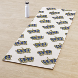 Tapis De Yoga Couronne d'or - luxe royal 5