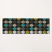 Tapis De Yoga crâne (Devant (Horizontal))