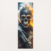 Tapis De Yoga Crâne de la Mort (Dos)