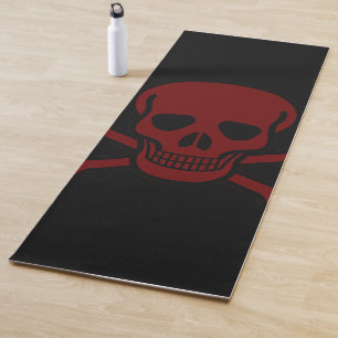 Tapis De Yoga Crâne et os