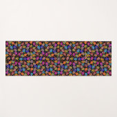 Tapis De Yoga Crânes à sucre (Devant (Horizontal))