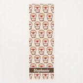 Tapis De Yoga Cream Java sparrow (Devant)