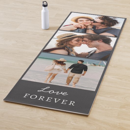 Tapis De Yoga Create Your Own 3 Photo Collage Yoga Mat (En situation)