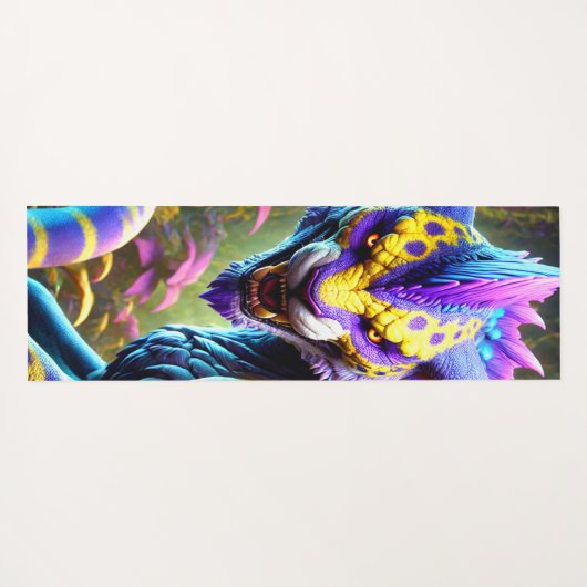 Tapis De Yoga Créatures (Dos (Horizontal))