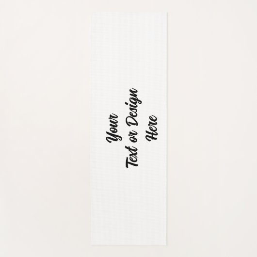 Tapis De Yoga Créez votre propre (Devant)