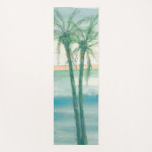 Tapis De Yoga Crépuscule paisible tropical (Devant)