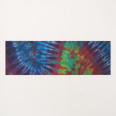 Tapis De Yoga Crinké Stripes Tie Dye (Dos (Horizontal))