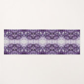 Tapis De Yoga Cristaux d'méthyste de Yoga Mat (Devant (Horizontal))
