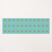 Tapis De Yoga Croissance des tulipes (Devant (Horizontal))