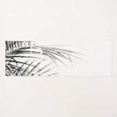 Tapis De Yoga Croquis minimalisme Feuille Palm Tree (Devant (Horizontal))