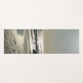 Tapis De Yoga Crystal Cove Ocean Sunset Sand Beach Waves (Dos (Horizontal))