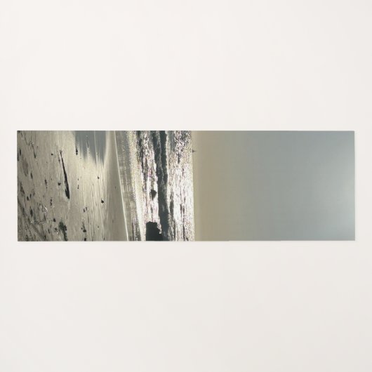 Tapis De Yoga Crystal Cove Ocean Sunset Sand Beach Waves (Dos (Horizontal))