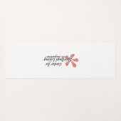 Tapis De Yoga CSL St Augustine Red Bloom Yoga Mat (Dos (Horizontal))