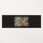 Tapis De Yoga Cube Lynx (Devant (Horizontal))