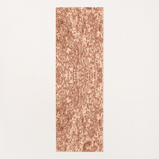 Tapis De Yoga Cuivre moulé (Devant)