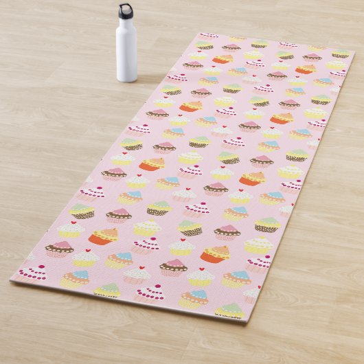 Tapis De Yoga Cupcake Party Yoga Mat (En situation)