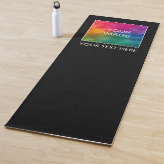 Tapis De Yoga Custom Ajouter Votre Texte Image Photo Ici Fitness