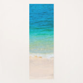 Tapis De Yoga Custom Beach Sea Waves Seaside Sand Modèle (Devant)