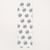 Tapis De Yoga Custom Minimalist Personalized Company Branded (Devant)