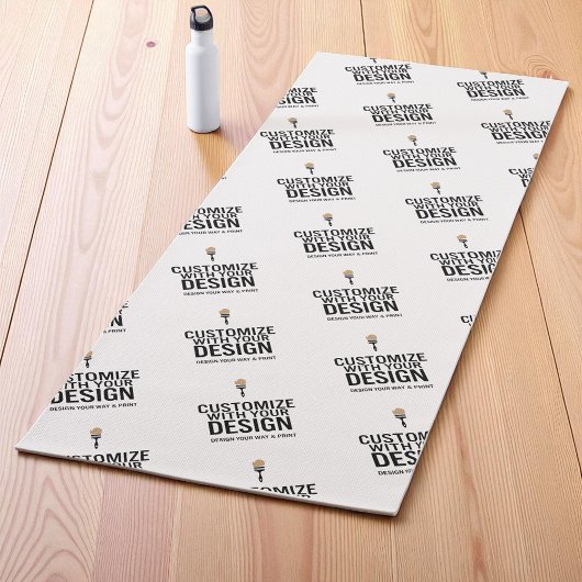 Tapis De Yoga Custom Minimalist Personalized Company Branded