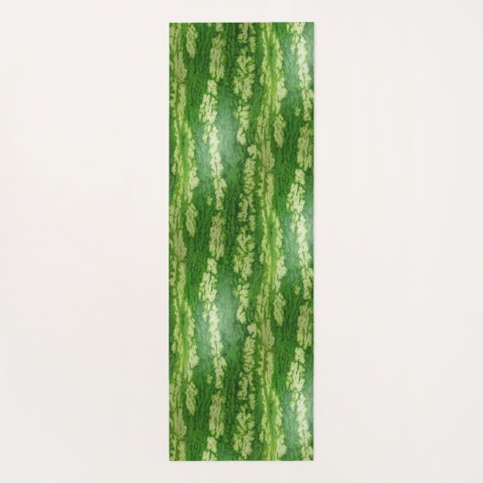 Tapis De Yoga Custom Watermelon Skin Texture Pattern (Dos)