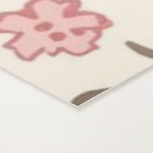 Tapis De Yoga Cute Chat simple chaton Motif (Détail)