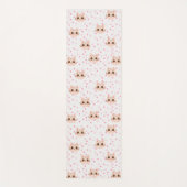 Tapis De Yoga Cute Chat simple chaton Motif (Devant)