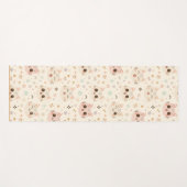 Tapis De Yoga Cute Chat simple chaton Motif (Devant (Horizontal))