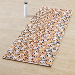 Tapis De Yoga Cute chats orange chaton animal Motif